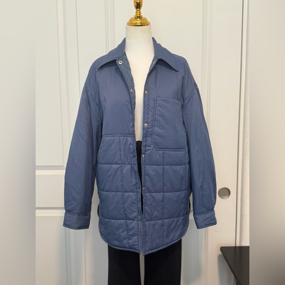 Blue Quilted Jacket - Picture 2 of 6